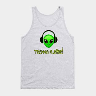 Music headphones Tank Top